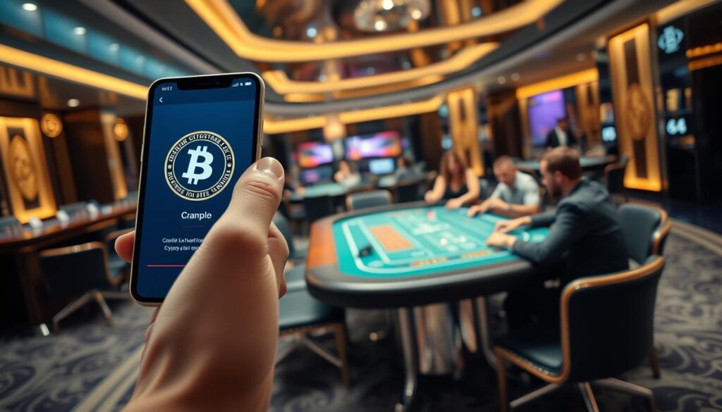 Secure gambling with Bitcoin transactions in online casinos