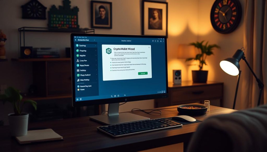 desktop wallet installation
